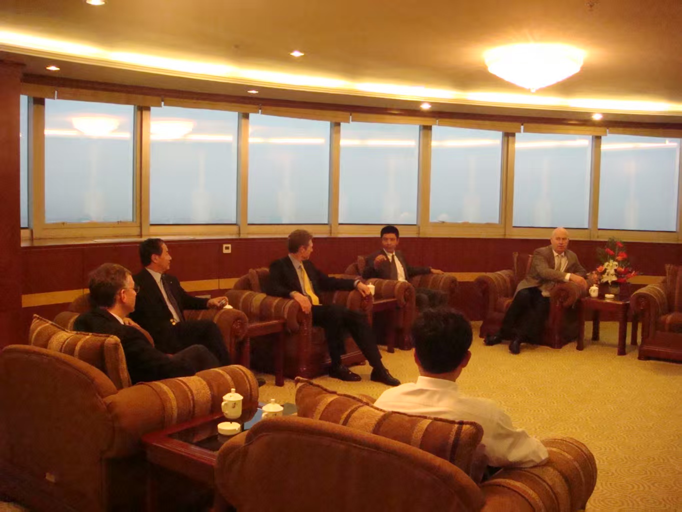 2011年林德大中华区总裁与上海石化高层会晤